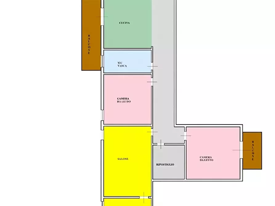 Immagine 19 di Appartamento in vendita  in via felix mendelssohn 50 a Palermo