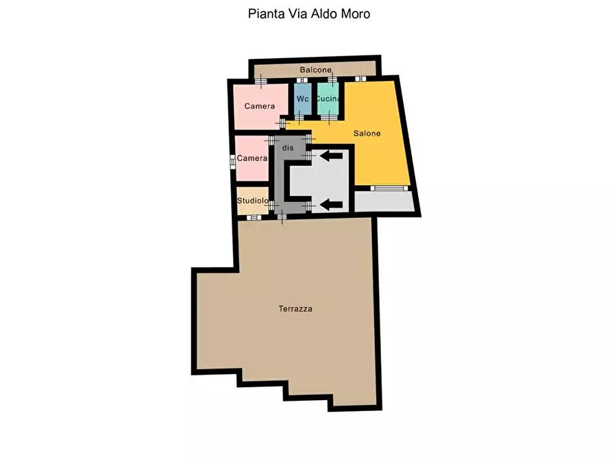 Immagine 45 di Appartamento in vendita  in Via Aldo Moro 18 a Monreale