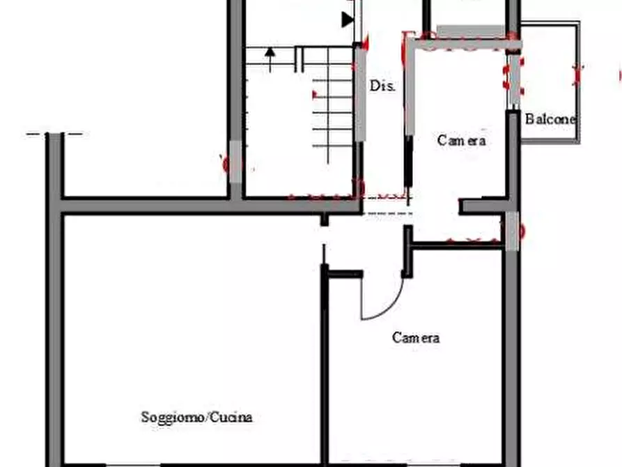 Immagine 19 di Appartamento in vendita  in Via Piave 17 a Montelabbate