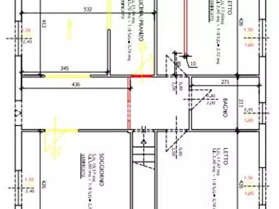 Immagine 23 di Appartamento in vendita  in Via Matteotti 3 a Colli Al Metauro