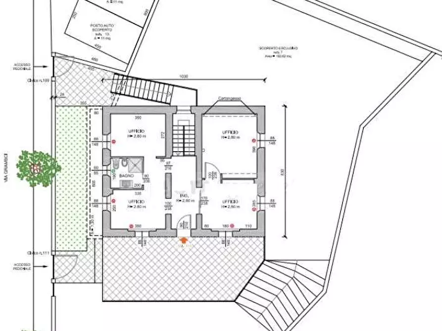 Immagine 6 di Ufficio in vendita  in Via Antonio Gramsci 111 a Mondolfo