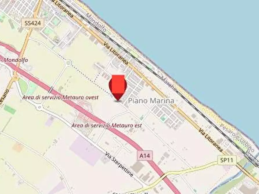 Immagine 1 di Terreno edificabile in vendita  in Via Della Luna a Mondolfo