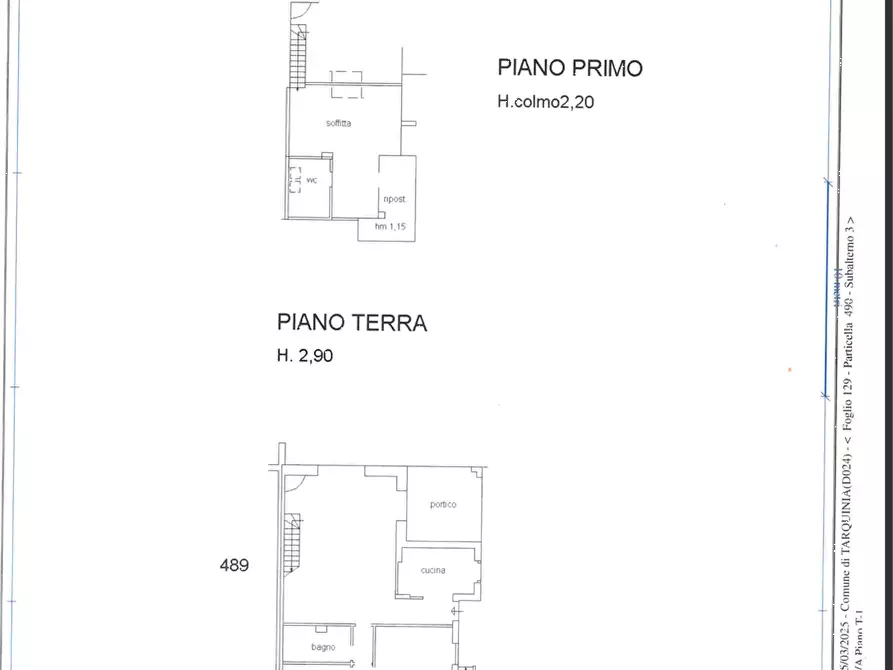Immagine 52 di Villa in vendita  in Pian di Spille 250 a Tarquinia
