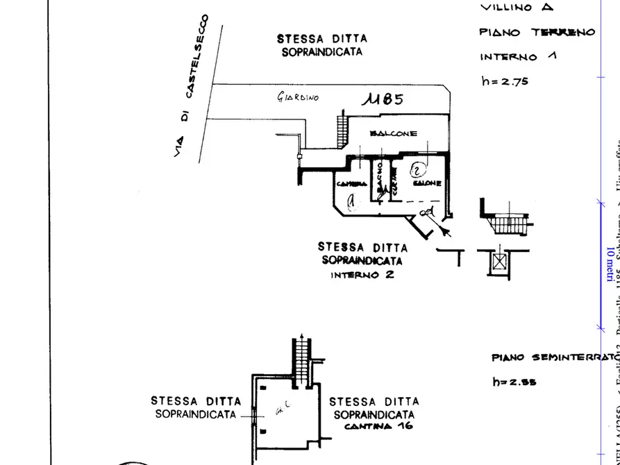 Immagine 25 di Appartamento in vendita  in Via Castelsecco 4 a Santa Marinella