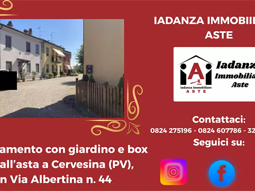 Immagine 1 di Appartamento in vendita  in Via Albertina a Cervesina