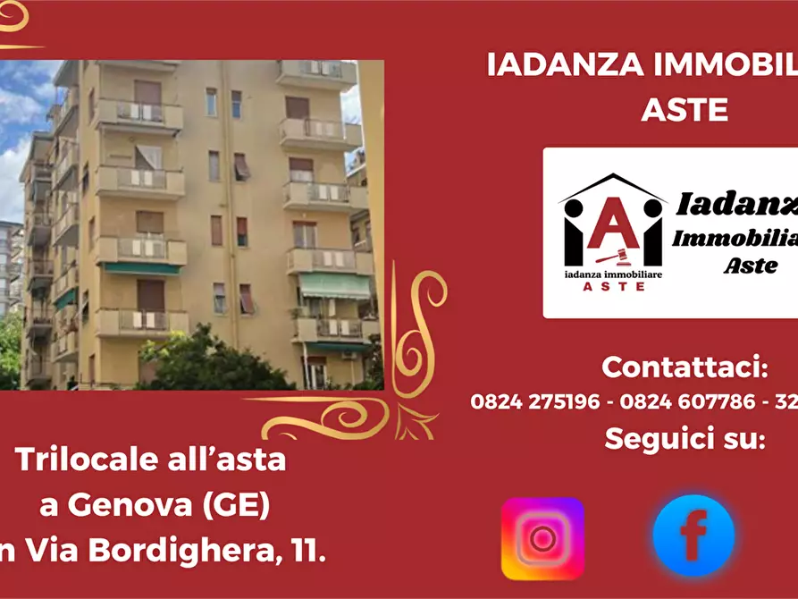 Immagine 1 di Appartamento in vendita  in Via Bordighera 11 a Genova