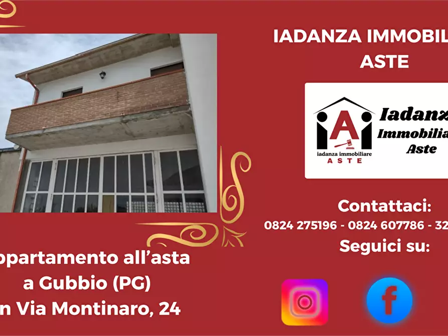 Immagine 1 di Appartamento in vendita  in Via Montinaro n.24 a Gubbio