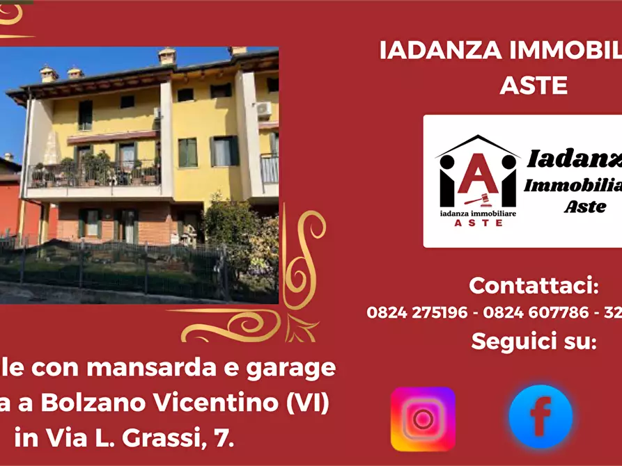 Immagine 1 di Appartamento in vendita  in Via L. Grassi 7 a Bolzano Vicentino