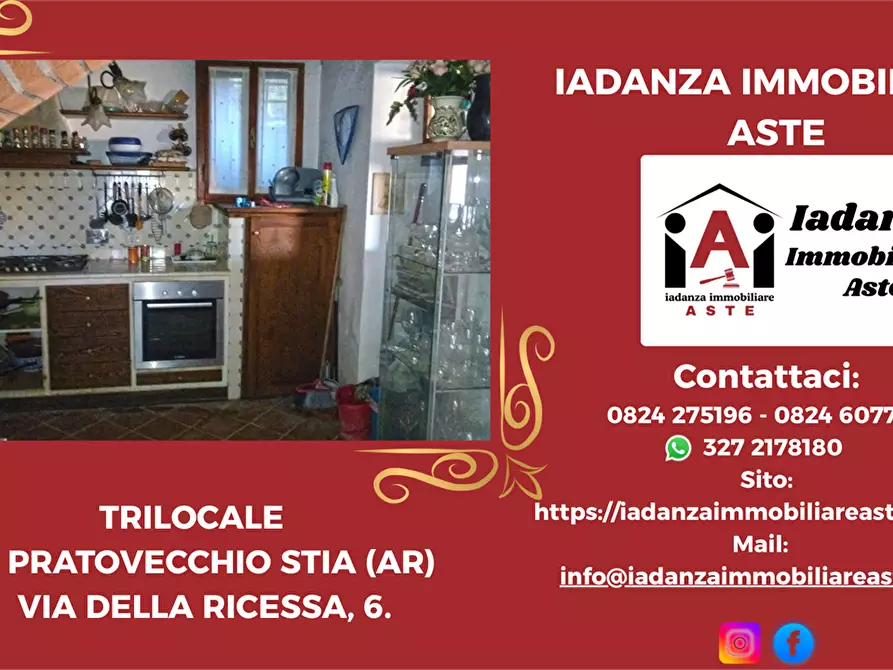 Immagine 1 di Trilocale in vendita  in della Ricessa  6 a Pratovecchio