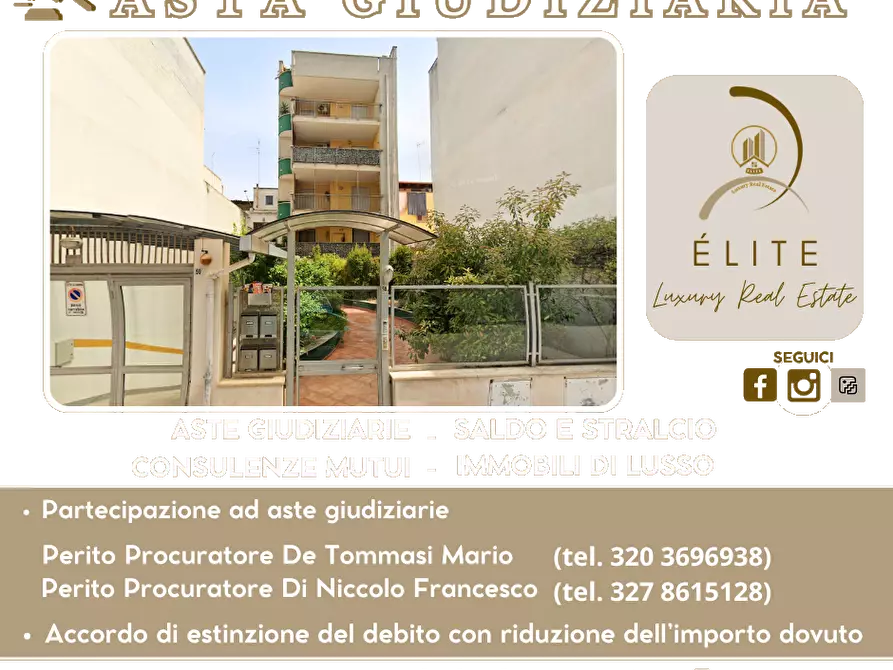 Immagine 1 di Appartamento in vendita  in Via Evangelista Torricelli  50 a Andria