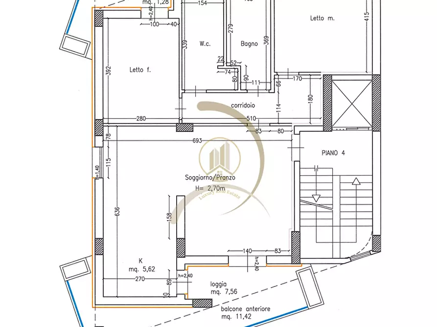 Immagine 8 di Appartamento in vendita  in Via Milite Ignoto  a Andria