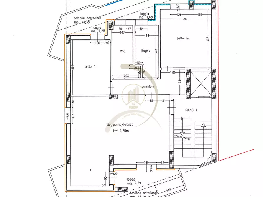 Immagine 12 di Appartamento in vendita  in Via Milite Ignoto  a Andria