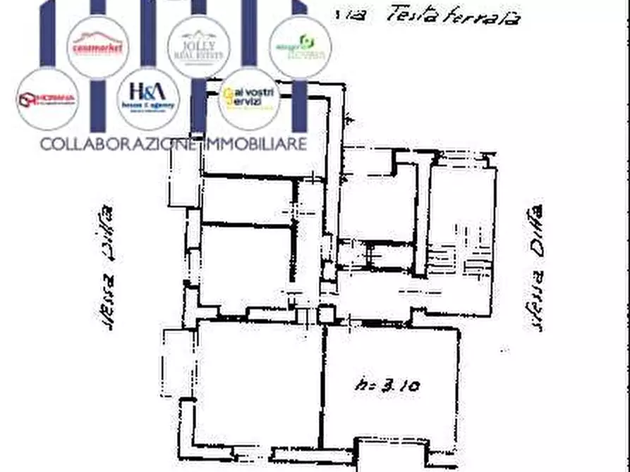 Immagine 12 di Appartamento in vendita  in Via Testaferrata a Siracusa