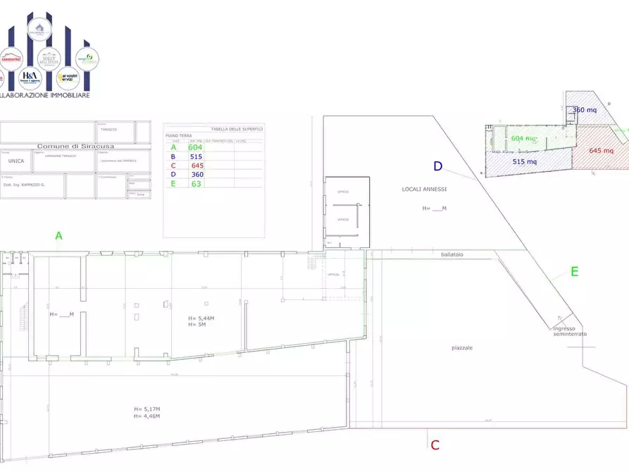 Immagine 24 di Capannone industriale in vendita  in Via Forlanini a Siracusa