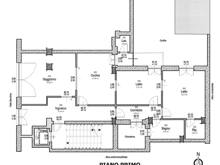 Immagine 15 di Appartamento in vendita  in VIALE ZECCHINO a Siracusa