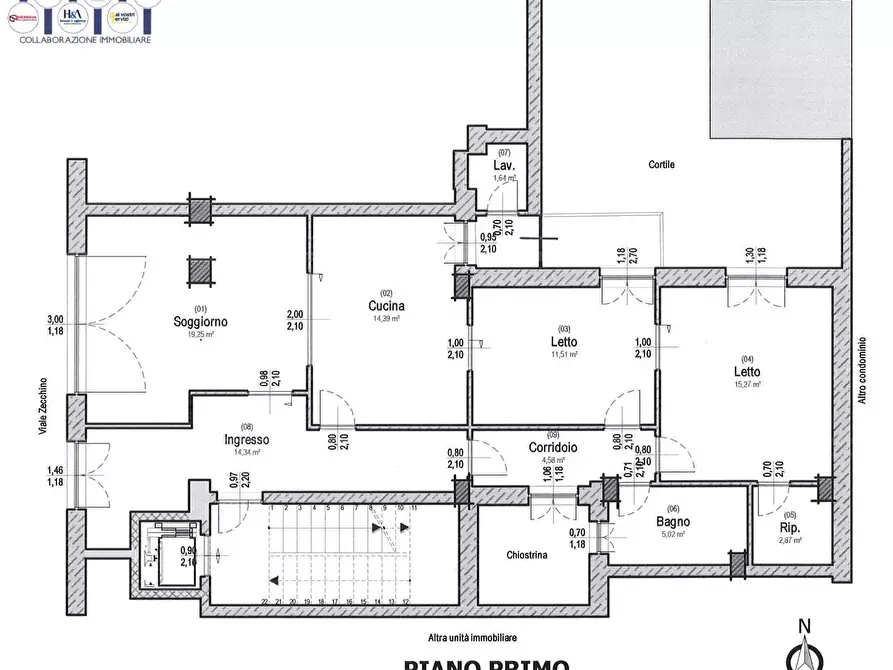 Immagine 15 di Appartamento in vendita  in VIALE ZECCHINO a Siracusa