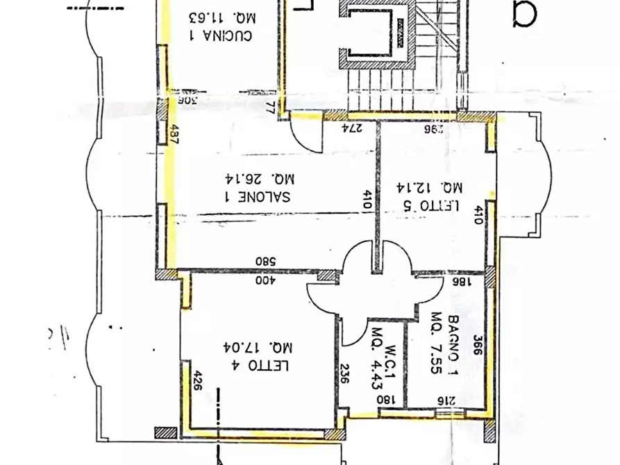 Immagine 24 di Quadrilocale in vendita  in Grottasanta 166 a Siracusa