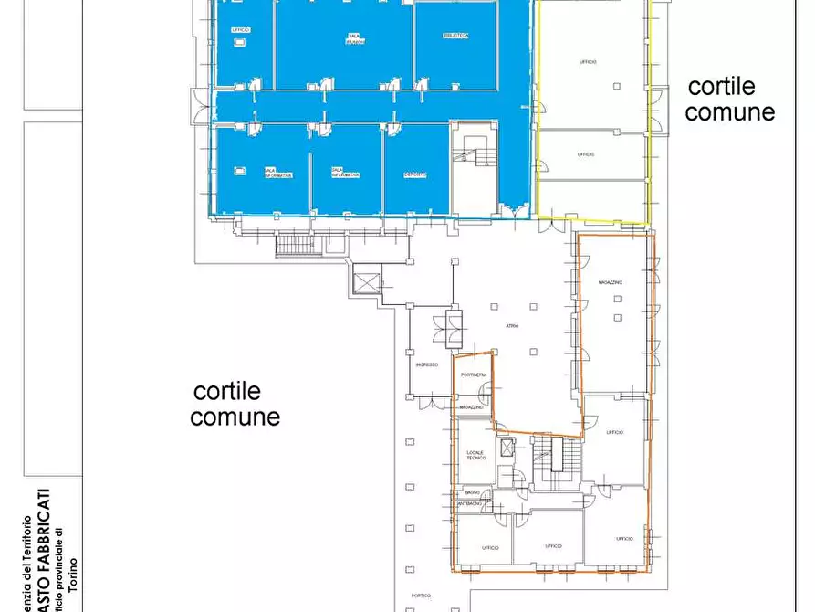 Immagine 20 di Ufficio in affitto  in Corso Regina Margherita 304 a Torino