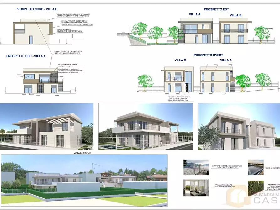 Immagine 14 di Porzione di casa in vendita  in Trevisago a Soiano Del Lago