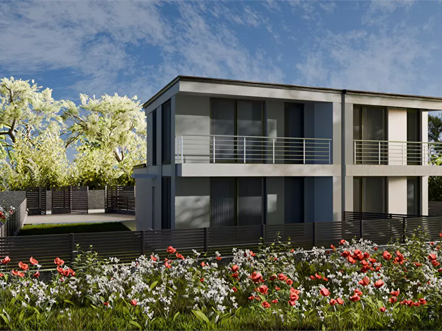 Immagine 4 di Casa bifamiliare in vendita  in via 25 aprile a Muscoline