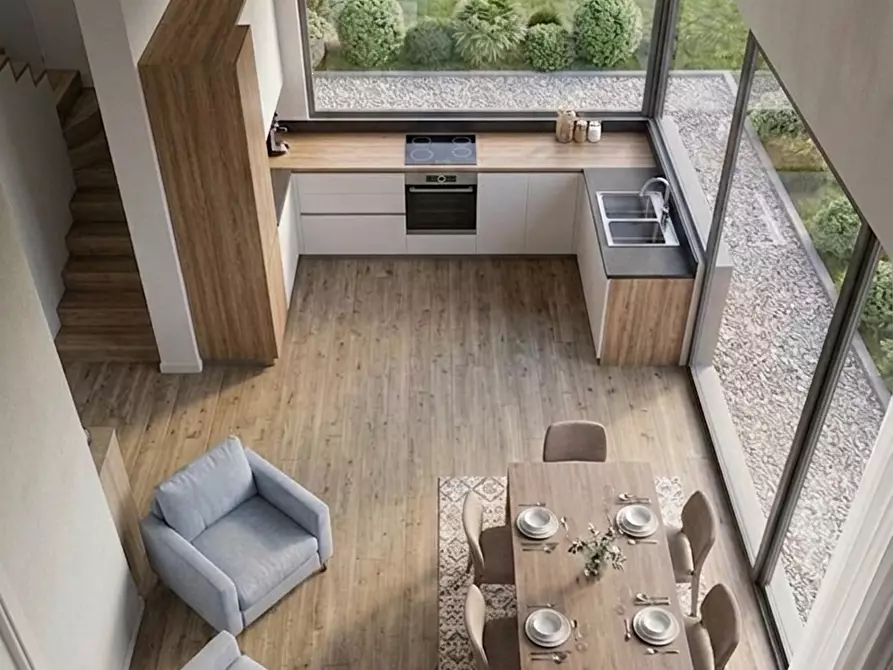 Immagine 2 di Casa bifamiliare in vendita  in via 25 aprile a Muscoline