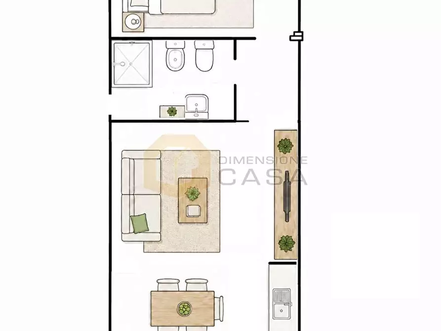 Immagine 22 di Appartamento in vendita  in via settima a Brescia