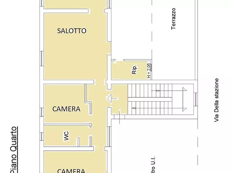 Immagine 23 di Appartamento in vendita  in via della stazione  39 a Catanzaro