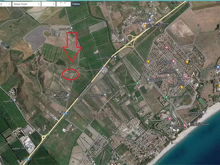 Immagine 3 di Terreno agricolo in vendita  in LOCALITA' GELSITELLO a Simeri Crichi