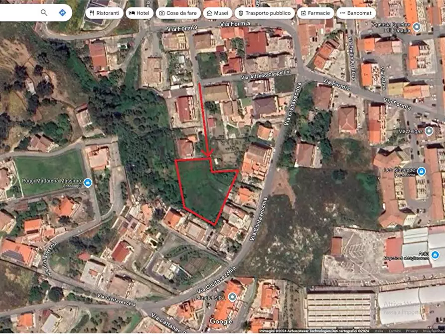 Immagine 3 di Terreno edificabile in vendita  in VIA ALFREDO CAPPELLINI a Catanzaro