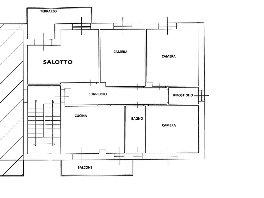 Immagine 24 di Appartamento in vendita  in traversa via giovanni Fiore 1 a Catanzaro