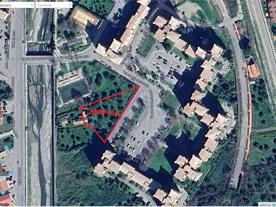 Immagine 1 di Terreno edificabile in vendita  a Catanzaro