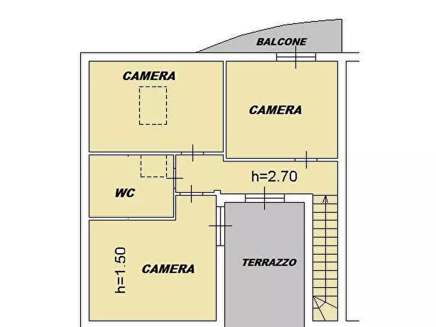 Immagine 38 di Casa bifamiliare in vendita  in traversa via trapani a Catanzaro