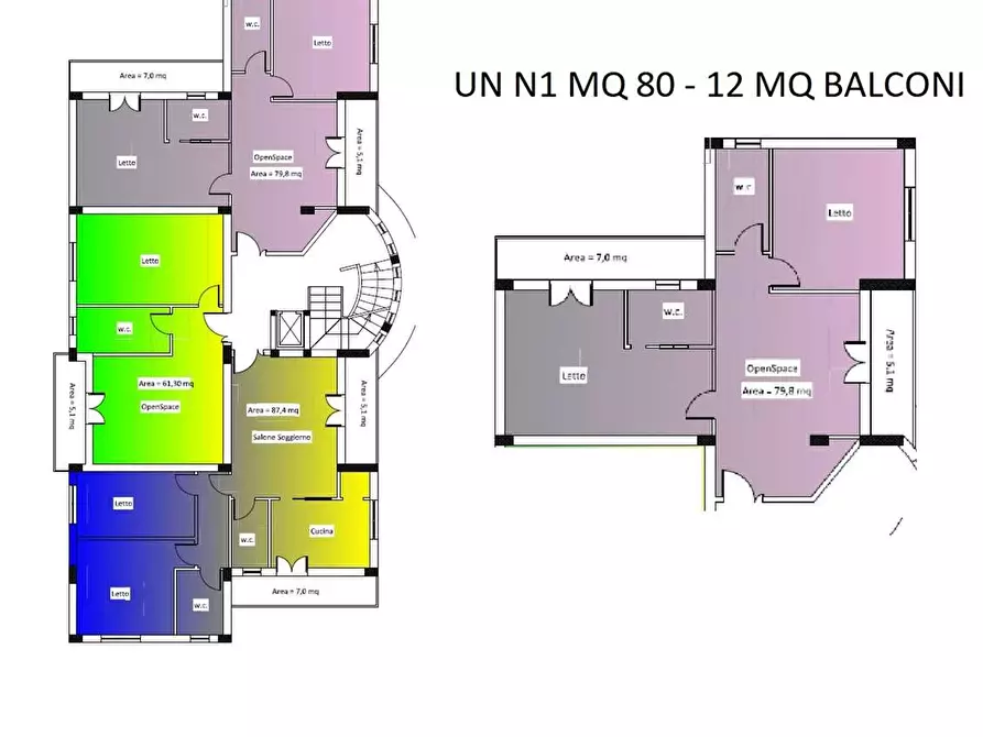 Immagine 14 di Appartamento in vendita  in VIA ANTONIO IZZI DE FALENTA a Catanzaro