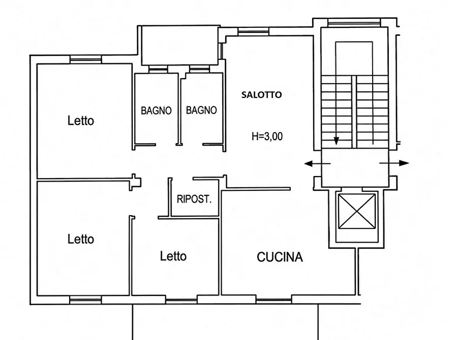 Immagine 19 di Appartamento in affitto  in Viale crotone IV traversa  7 a Catanzaro