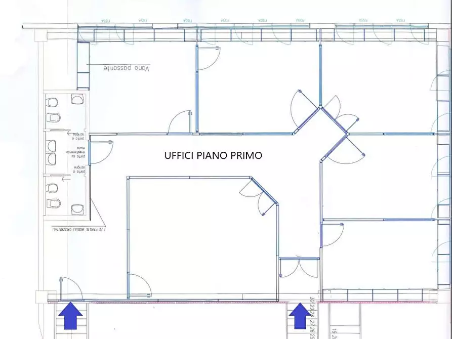 Immagine 9 di Ufficio in vendita  a Modena