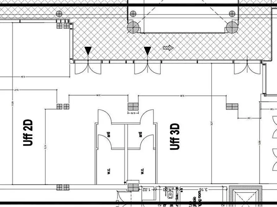 Immagine 10 di Ufficio in affitto  a Modena