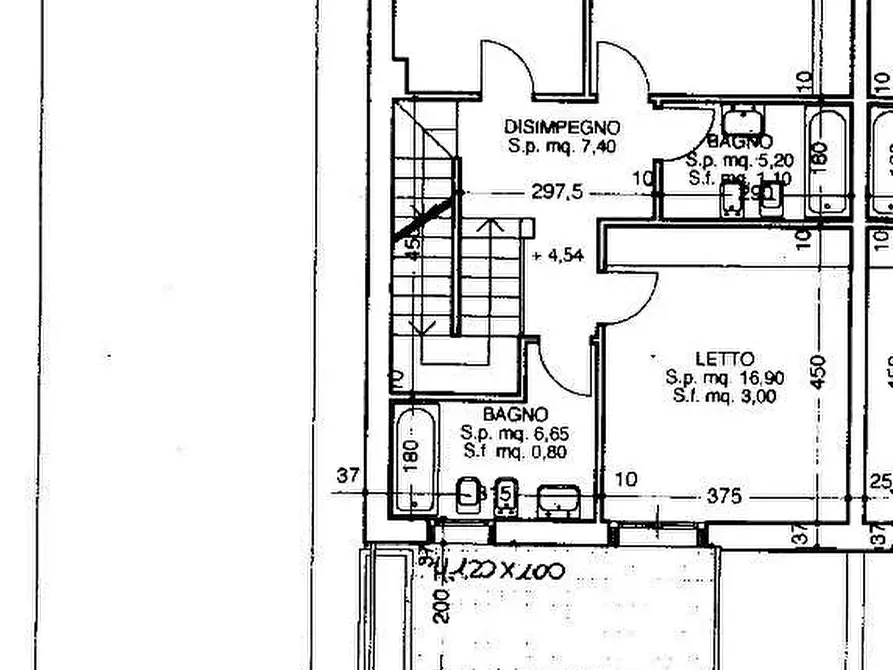 Immagine 35 di Villetta a schiera in vendita  in Via Euclide a Modena