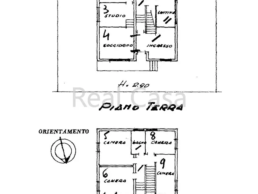 Immagine 13 di Villa in vendita  in G. Baccelli 25 a Modena