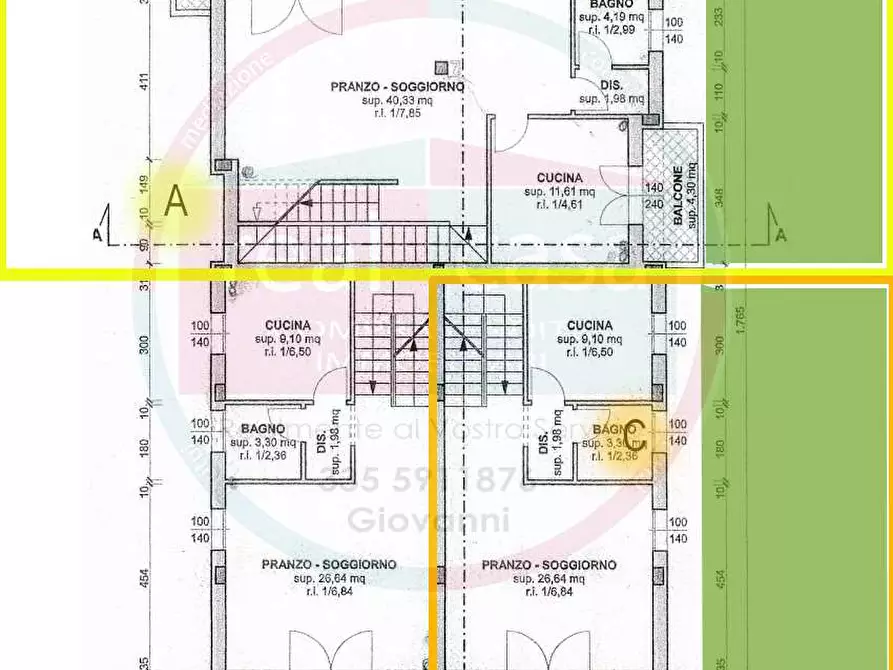 Immagine 2 di Casa bifamiliare in vendita  in Viale Corassori  a Modena