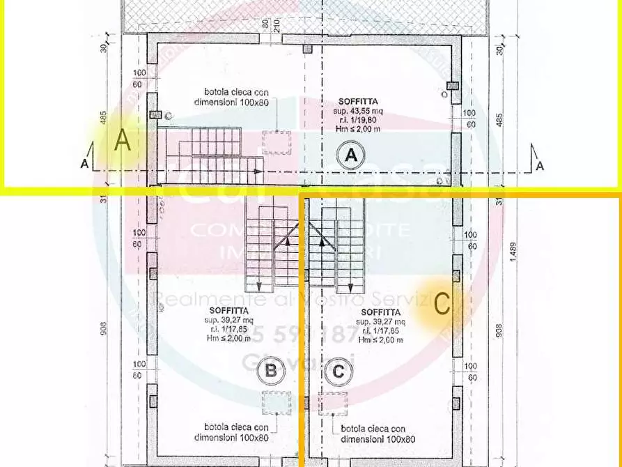 Immagine 5 di Casa bifamiliare in vendita  in Viale Corassori  a Modena
