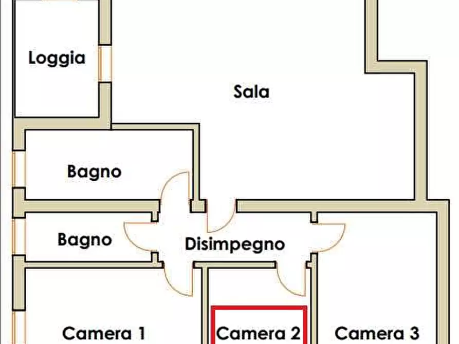 Immagine 5 di Appartamento in affitto  in Via Alassio  a Modena