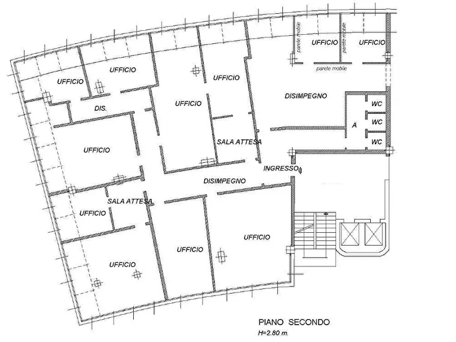 Immagine 29 di Ufficio in vendita  in Via Cagliostro a Modena