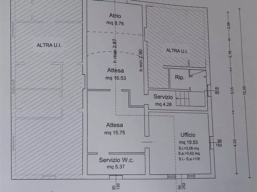 Immagine 8 di Ufficio in affitto  in Via Muzzioli a Modena