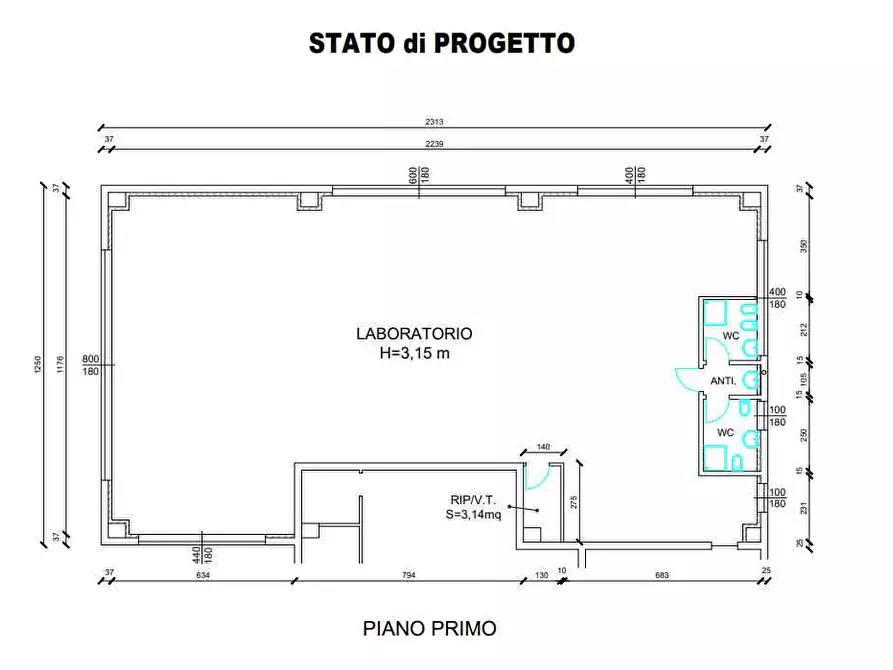 Immagine 27 di Laboratorio in affitto  in Via Martin Luther King  a Modena