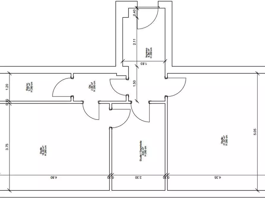 Immagine 2 di Ufficio in affitto  in Via Rainusso  a Modena
