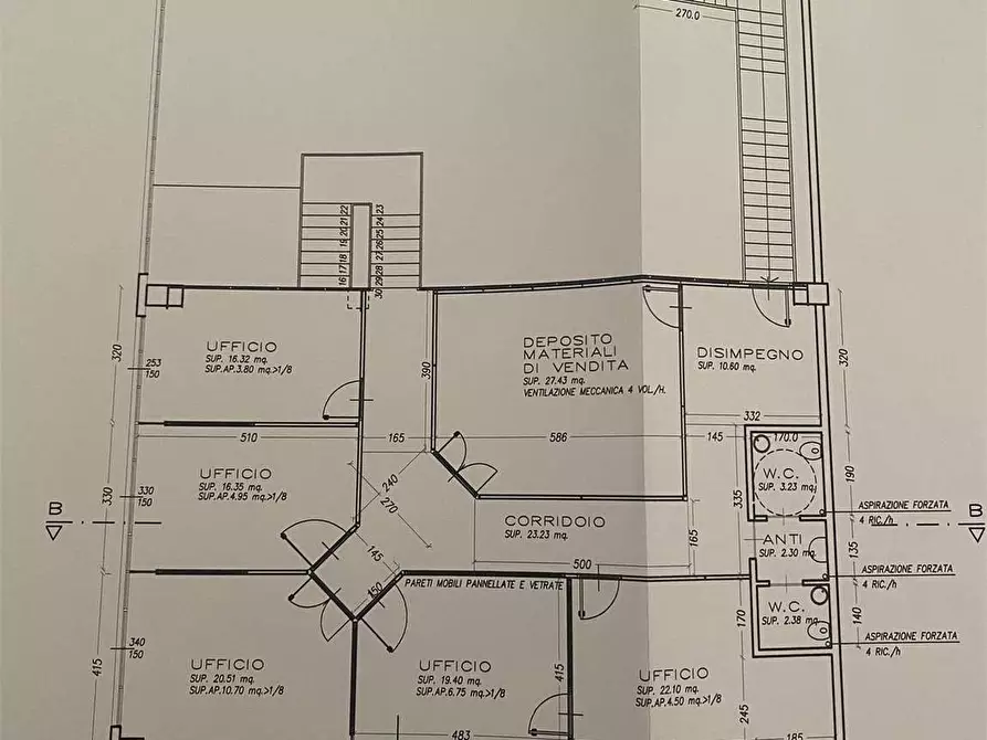 Immagine 8 di Ufficio in vendita  in Strada Sant'Anna  a Modena