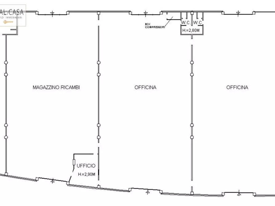 Immagine 3 di Capannone industriale in affitto  in Via Emilia Ovest  a Modena