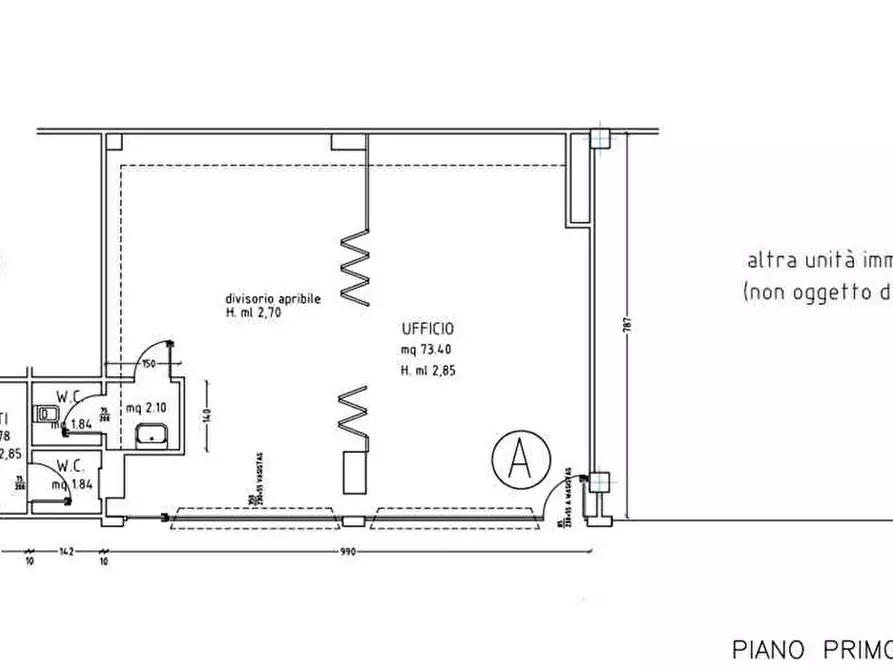 Immagine 17 di Ufficio in vendita  in Via Giardini  470 a Modena
