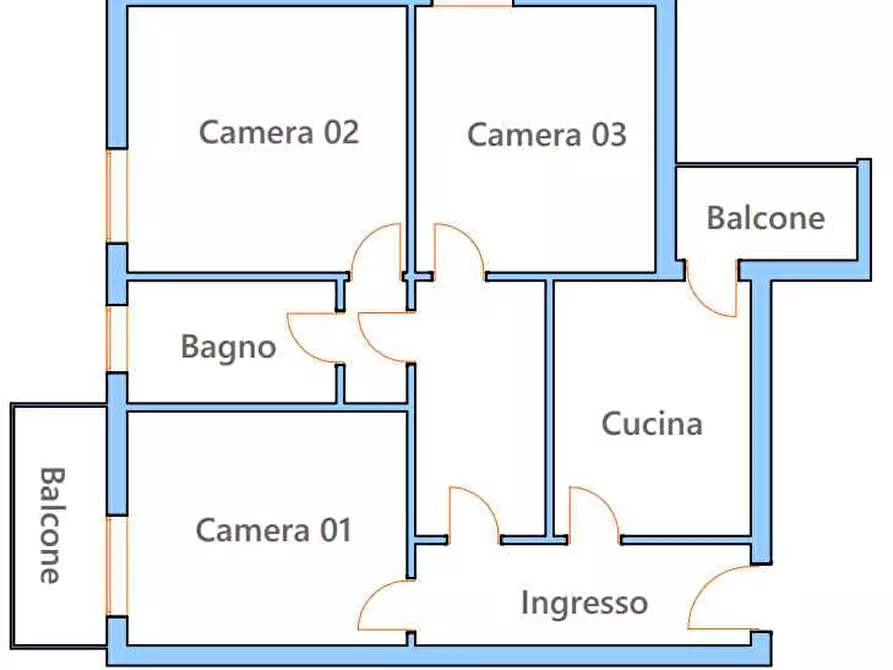 Immagine 20 di Appartamento in affitto  in Strada Canaletto Sud 263 a Modena