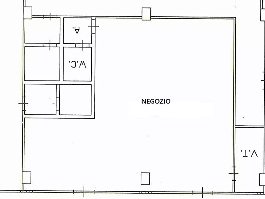 Immagine 3 di Negozio in affitto  in Via Emilia Ovest  a Modena